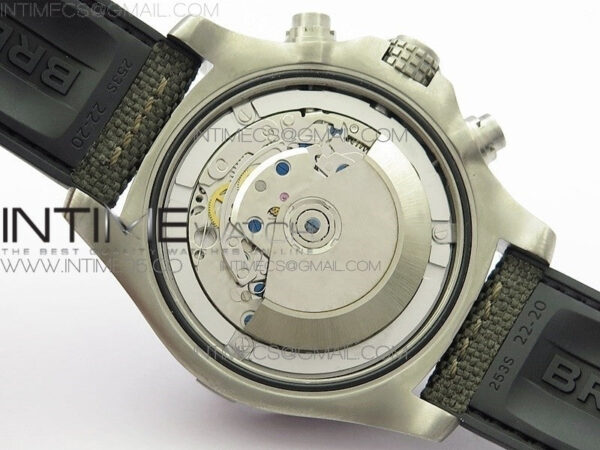 AVENGER BANDIT E1338310 TI V9F 1:1 BEST EDITION GRAY DIAL ON GRAY NYLON STRAP A7750 (FREE EXTRA STRAP) – Bild 26