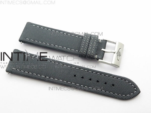 AVENGER BANDIT E1338310 TI V9F 1:1 BEST EDITION GRAY DIAL ON GRAY NYLON STRAP A7750 (FREE EXTRA STRAP) – Bild 28