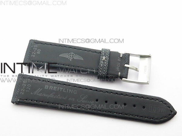 AVENGER BANDIT E1338310 TI V9F 1:1 BEST EDITION GRAY DIAL ON GRAY NYLON STRAP A7750 (FREE EXTRA STRAP) – Bild 29