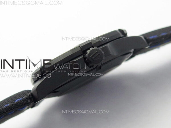 Aquaracer Calibre 5 PVD 41mm TARF 1:1 Best Edition Carbon/Blue Dial on Black Nylon Strap SW200 – Bild 8