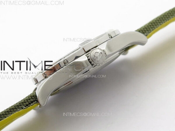Avenger Automatic 43mm SS B50 Best Edition Green Dial on Green Nylon Strap A2824 – Bild 9