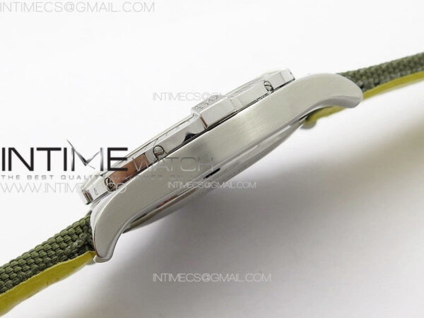 Avenger Automatic 43mm SS B50 Best Edition Green Dial on Green Nylon Strap A2824 – Bild 11