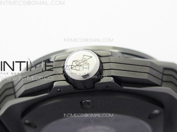 Big Bang Sang Bleu II Black Ceramic ZF Best Edition on Black Rubber Strap A1240 – Bild 9