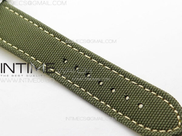 Avenger Automatic 43mm SS B50 Best Edition Green Dial on Green Nylon Strap A2824 – Bild 13