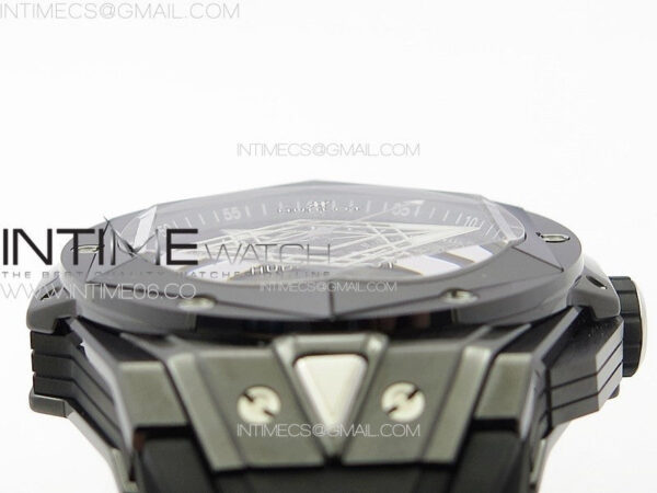 Big Bang Sang Bleu II Black Ceramic ZF Best Edition on Black Rubber Strap A1240 – Bild 12