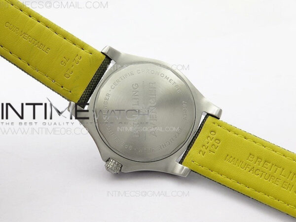 Avenger Automatic 43mm SS B50 Best Edition Green Dial on Green Nylon Strap A2824 – Bild 15