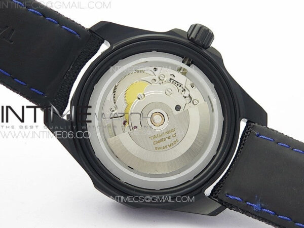 Aquaracer Calibre 5 PVD 41mm TARF 1:1 Best Edition Carbon/Blue Dial on Black Nylon Strap SW200 – Bild 20