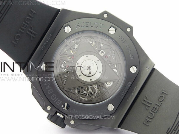 Big Bang Sang Bleu II Black Ceramic ZF Best Edition on Black Rubber Strap A1240 – Bild 19