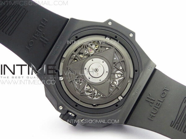Big Bang Sang Bleu II Black Ceramic ZF Best Edition on Black Rubber Strap A1240 – Bild 20