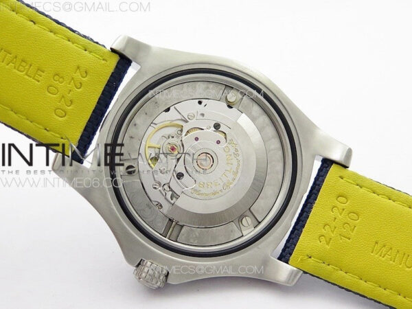 Avenger Automatic 43mm SS B50 Best Edition Blue Dial on Blue Nylon Strap A2824 – Bild 18