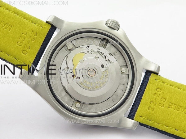 Avenger Automatic 43mm SS B50 Best Edition Blue Dial on Blue Nylon Strap A2824 – Bild 19