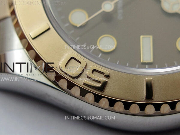 Yacht-Master 126621 904L/RG C+F 1:1 Best Edition Brown Dial On 904L/RG Bracelet VR3235