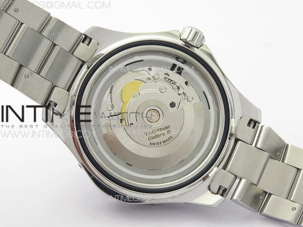 Aquaracer Calibre 5 41.5mm TARF 1:1 Best Edition Black Dial Black Bezel on SS Bracelet SW200 – Bild 25