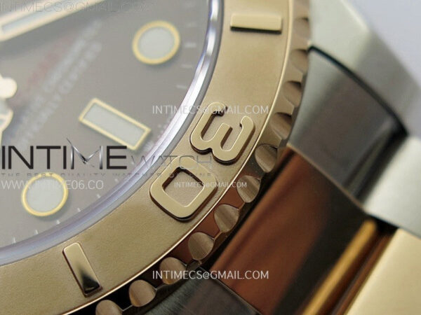 Yacht-Master 126621 904L/RG C+F 1:1 Best Edition Brown Dial On 904L/RG Bracelet VR3235 – Bild 4