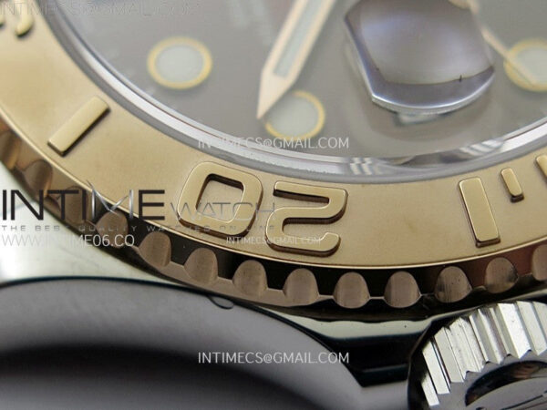 Yacht-Master 126621 904L/RG C+F 1:1 Best Edition Brown Dial On 904L/RG Bracelet VR3235 – Bild 5