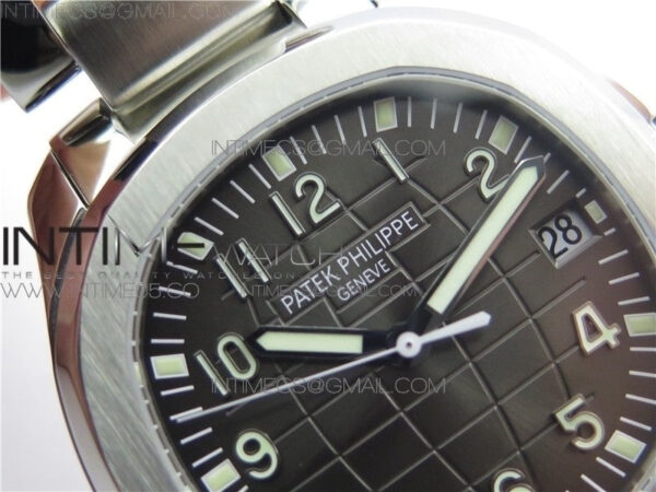 Aquanaut 5167A SS ZF 1:1 Best Edition Black Dial on SS Bracelet 324CS (Free box) – Bild 7