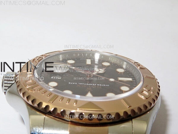 Yacht-Master 126621 904L/RG C+F 1:1 Best Edition Brown Dial On 904L/RG Bracelet VR3235 – Bild 8