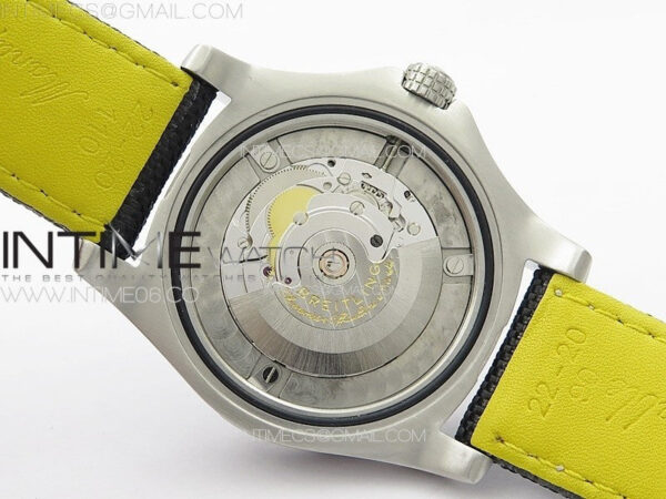 Avenger Automatic 43mm SS B50 Best Edition Black Dial on Black Nylon Strap A2824 – Bild 19