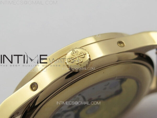 Annual Calendar Moonphase 5396 RG PPF 1:1 Best Edition Blue Dial on Black Leather Strap PPF324 – Bild 11