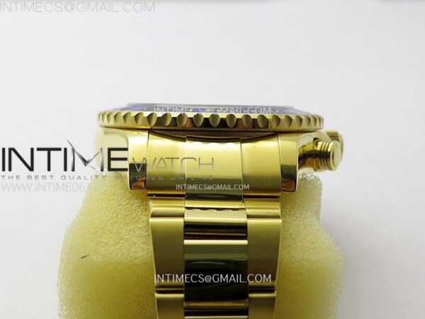 YachtMaster II 116688 Blue Ceramic Bezel YG KF 1:1 Best Edition White Dial on YG Bracelet A7750 – Bild 17