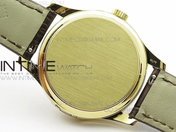 Calatrava 5227 BP Version YG White Dial on Brown Leather Strap Japanese MIYOTA 9015 PP324CS – Bild 10