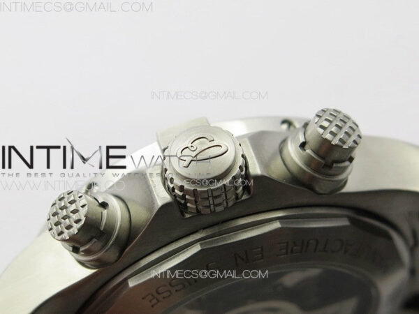 Avenger Chrono SS 369 Subdial B50 Gray Dial on SS Bracelet A7750 – Bild 10