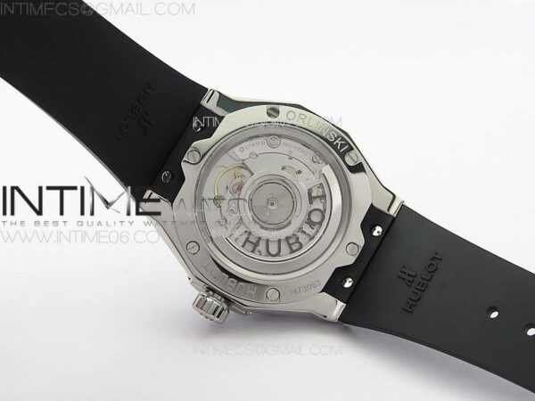 Big Bang Classic Fusion Orlinski SS APSF 1:1 Best Edtion Black Faceted Dial on Black Rubber Strap A2892 to HUB1100 – Bild 19