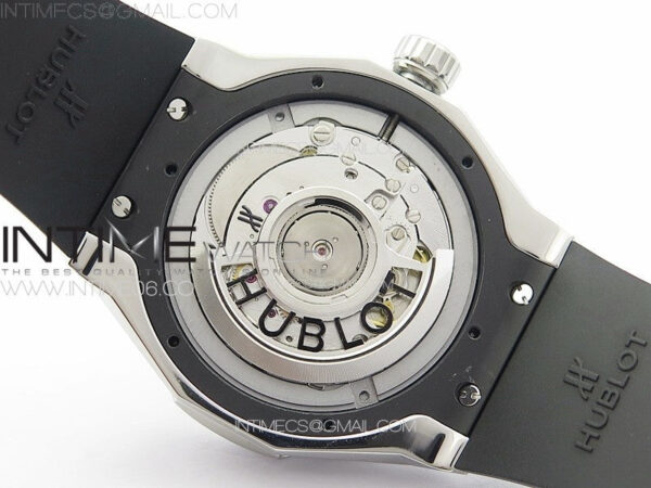Big Bang Classic Fusion Orlinski SS APSF 1:1 Best Edtion Black Faceted Dial on Black Rubber Strap A2892 to HUB1100 – Bild 22