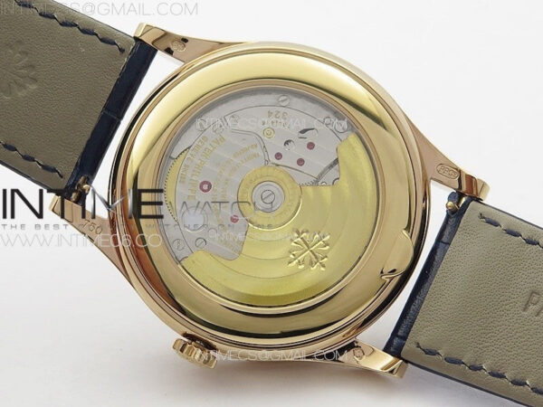 Annual Calendar Moonphase 5396 RG PPF 1:1 Best Edition Blue Dial on Black Leather Strap PPF324 – Bild 22