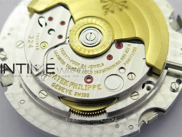 Annual Calendar Moonphase 5396 RG PPF 1:1 Best Edition Blue Dial on Black Leather Strap PPF324 – Bild 23