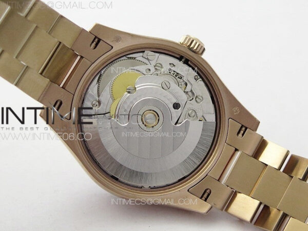 DateJust 31mm RG/Crystals Bezel APSF Best Edition White MOP Dial Crystals Markers on President Bracelet A2824 – Bild 25