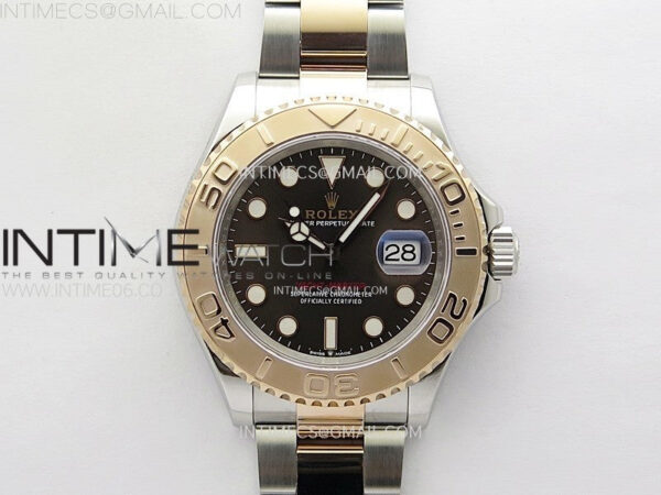 Yacht-Master 126621 904L/RG C+F 1:1 Best Edition Brown Dial On 904L/RG Bracelet VR3235 – Bild 2