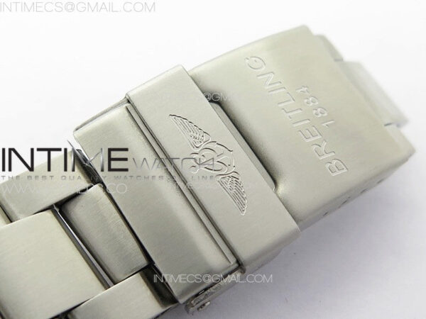 Avenger Chrono SS 369 Subdial B50 Blue Dial on SS Bracelet A7750 – Bild 14