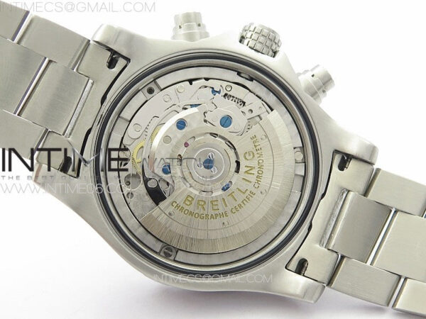 Avenger Chrono SS 369 Subdial B50 Blue Dial on SS Bracelet A7750 – Bild 23