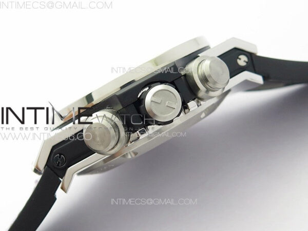 Big Bang Unico Rainbow King SS 45mm ZF 1:1 Best Edition on Rainbow Gummy Strap A1242 – Bild 11