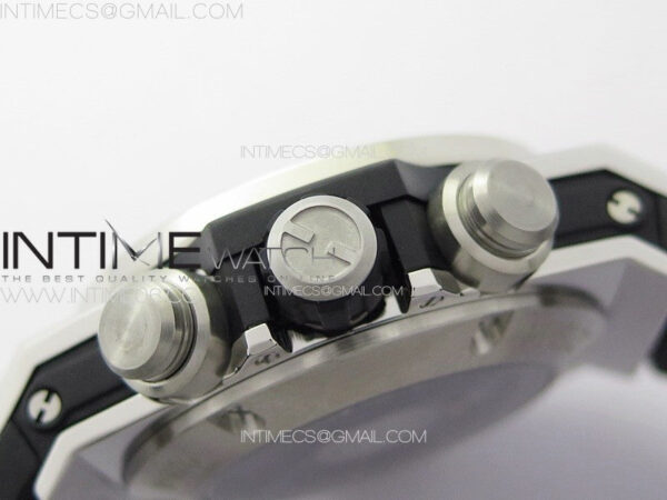 Big Bang Unico Rainbow King SS 45mm ZF 1:1 Best Edition on Rainbow Gummy Strap A1242 – Bild 12