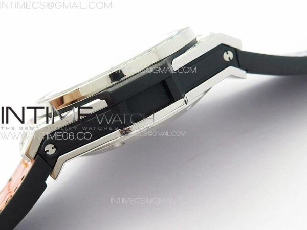 Big Bang Unico Rainbow King SS 45mm ZF 1:1 Best Edition on Rainbow Gummy Strap A1242 – Bild 13