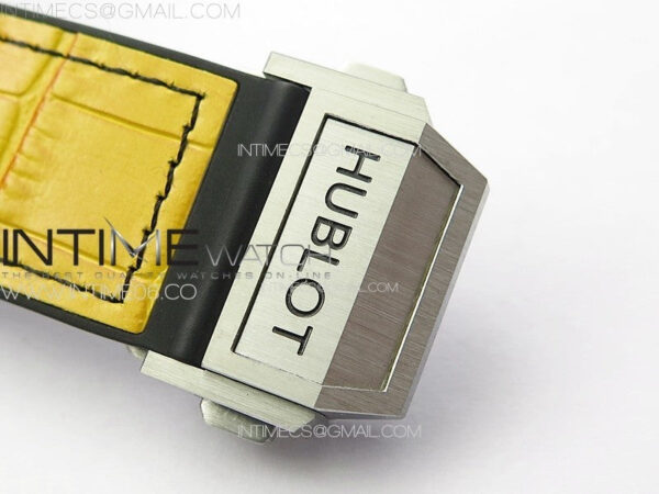 Big Bang Unico Rainbow King SS 45mm ZF 1:1 Best Edition on Rainbow Gummy Strap A1242 – Bild 17
