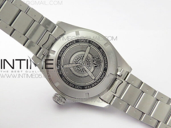 Autavia WBE5116 42mm SS TAR 1:1 Best Edition Gray Dial on SS Bracelet SW200 – Bild 19