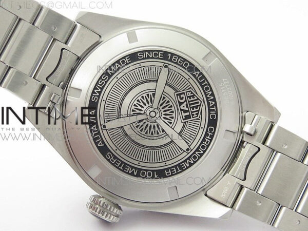 Autavia WBE5116 42mm SS TAR 1:1 Best Edition Gray Dial on SS Bracelet SW200 – Bild 20