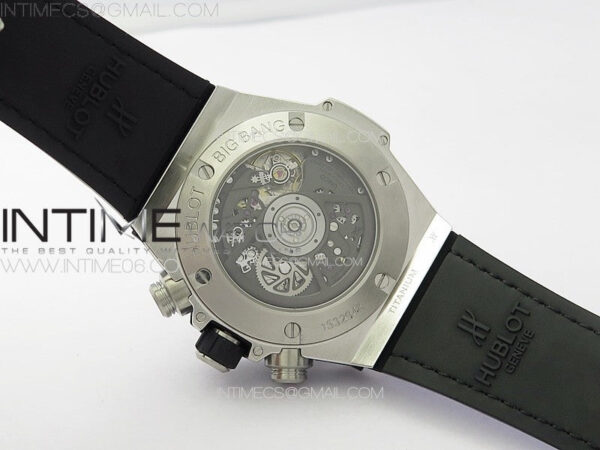 Big Bang Unico Rainbow King SS 45mm ZF 1:1 Best Edition on Rainbow Gummy Strap A1242 – Bild 22