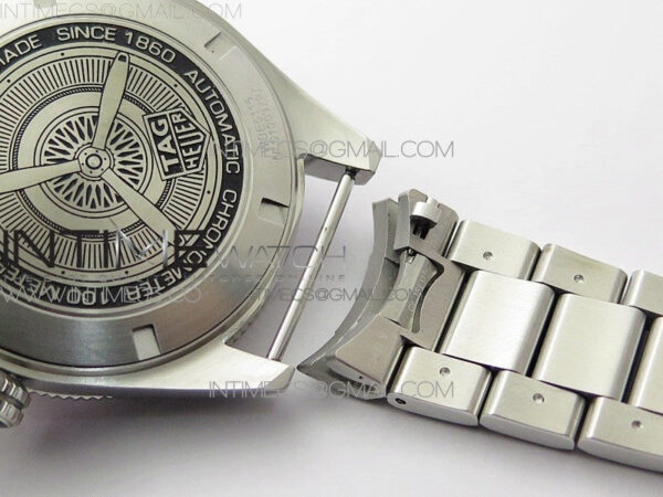 Autavia WBE5116 42mm SS TAR 1:1 Best Edition Gray Dial on SS Bracelet SW200 – Bild 23
