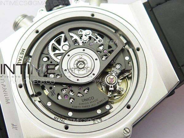 Big Bang Unico Rainbow King SS 45mm ZF 1:1 Best Edition on Rainbow Gummy Strap A1242 – Bild 27