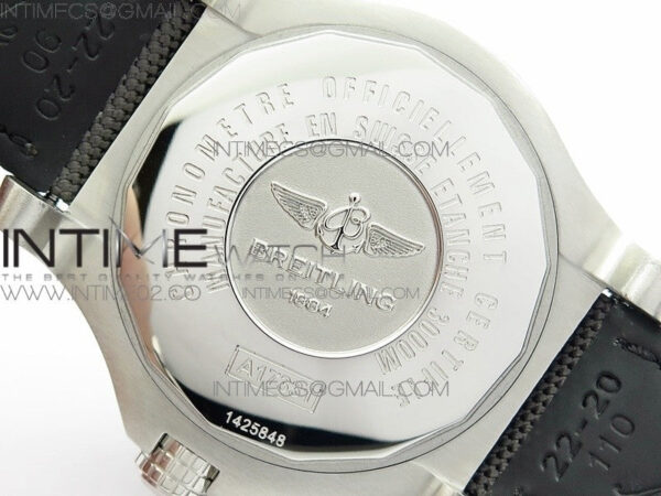 Avenger II Seawolf 350 Years SS 1:1 Best Edition Black Dial On Nylon Strap A2836 – Bild 10
