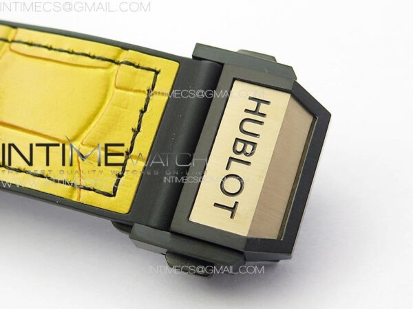 Big Bang Unico Rainbow King RG 45mm ZF 1:1 Best Edition on Rainbow Gummy Strap A1242 – Bild 16