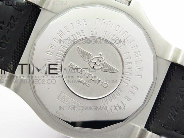 Avenger II Seawolf HMS ARK Royal SS 1:1 Best Edition Black Dial On Nylon Strap A2836 – Bild 11
