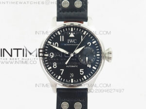 Big Pilot IW500912 ZF 1:1 Best Edition on Black Leather Strap A521111