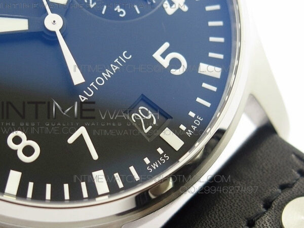 Big Pilot IW500912 ZF 1:1 Best Edition on Black Leather Strap A521111 – Bild 7