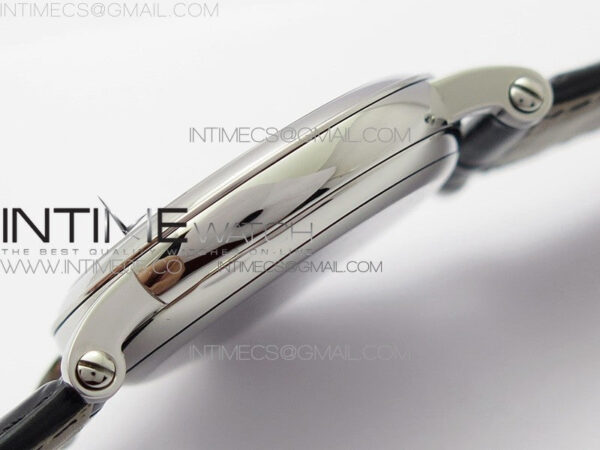 Calatrava 5153G SS ZF 1:1 Best Edition Black textured dial on Black Leather Strap A324CS – Bild 14