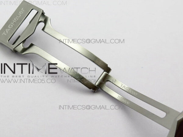 Calibre Heuer 01 Chrono 43mm SS XF 1:1 Best Edition Skeleton Dial on Rubber Strap A1887 – Bild 15